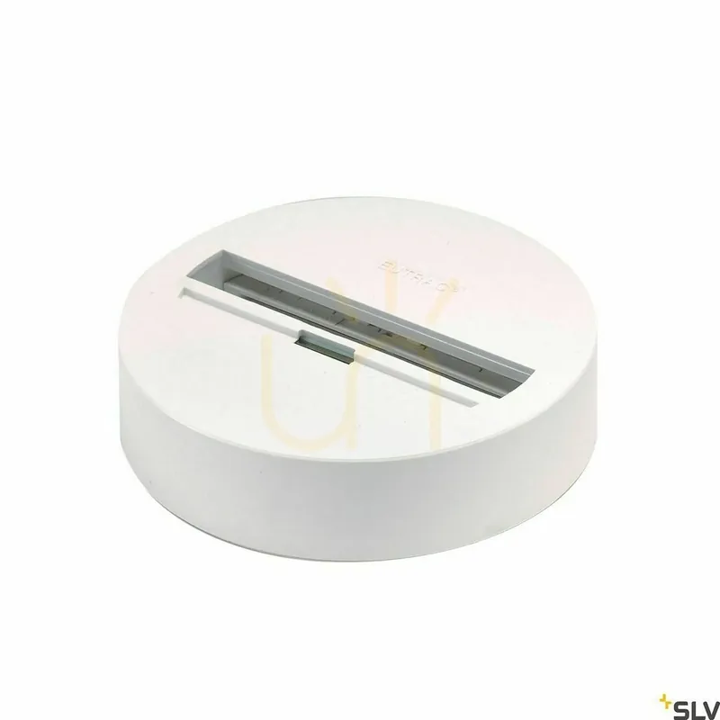 Cumpărături sigure Rozetă tavan șină trifazată SLV EUTRAC albă 11,9 cm 1001526