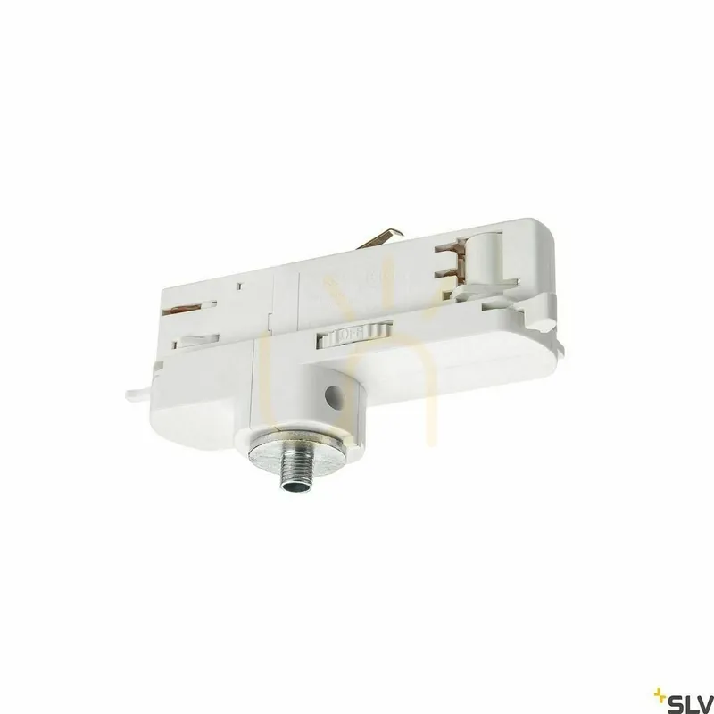 Adaptor pentru bară bus SLV S-TRACK DALI 3 faze alb 1002659 Disponibil imediat