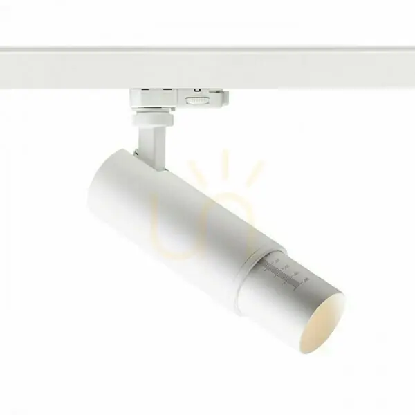 Discount Zuma Dimm Spotlight pentru 3 faze Rail White 230 V Led 20 W 10 50° 3000 K