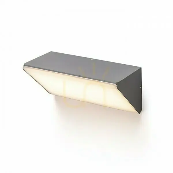 Lampă de perete Andante Anthracite Acrylic Mat 230 V Led 21 W Ip65 3000 K Ofertă limitată