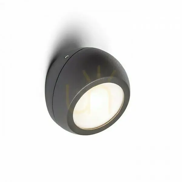 Comandă acum Aplică de exterior Siv Montat la suprafață Antracit 230 V Led 6 W 120° Ip54 3000 K