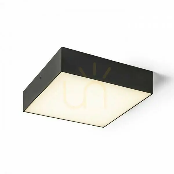 Bestseller Larisa Sq 22 Plafon de plafon negru 230 V Led 20 W 3000 K