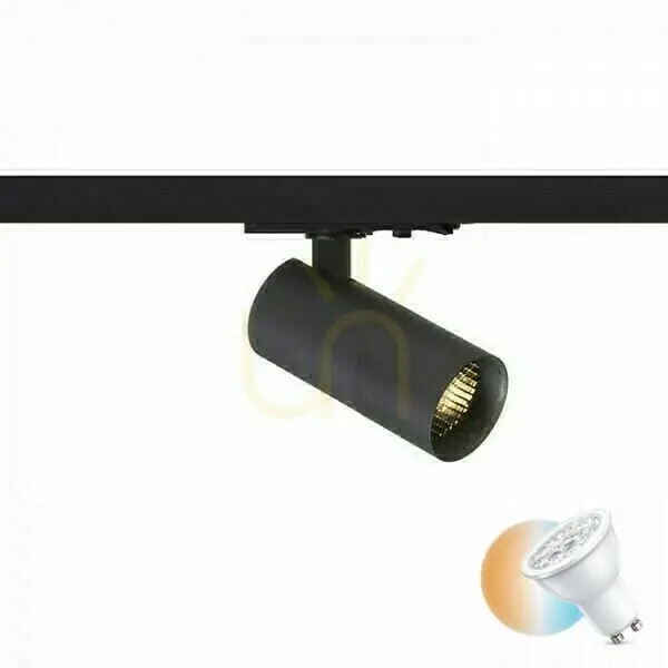 Forza Spotlight For 1 Phase Black 230 V Led Gu10 10 Watt Bus. Ultima șansă