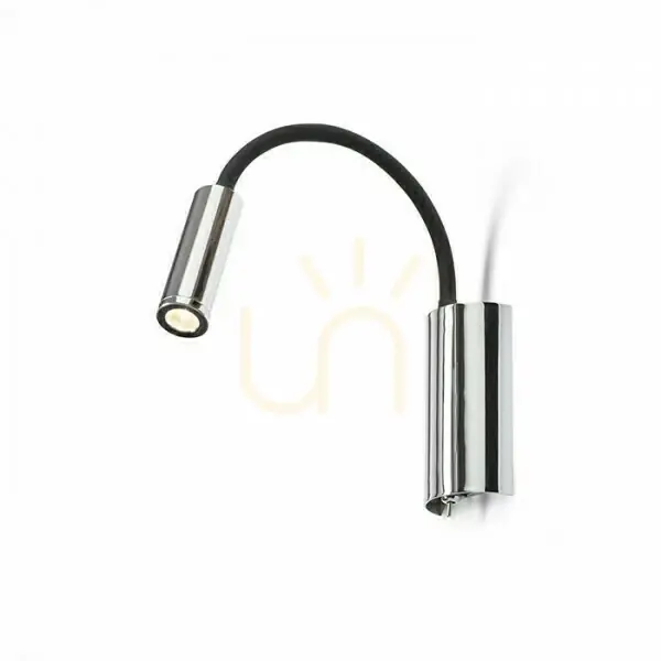 Wall Show Aplică de perete Lampă de perete negru cromat 230 V Led 3 W 3000 K Ieftin