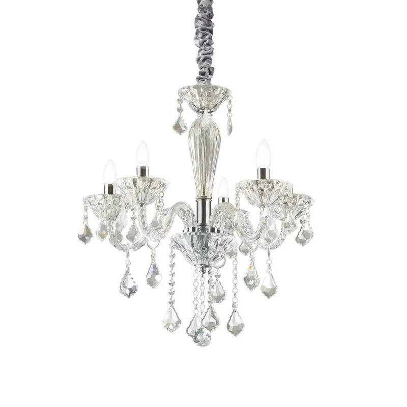 Livrare rapidă Lampă suspendată Ideallux Tiepolo SP5 transparentă 56 cm E14 5x40W 034713
Ofertă Limitată