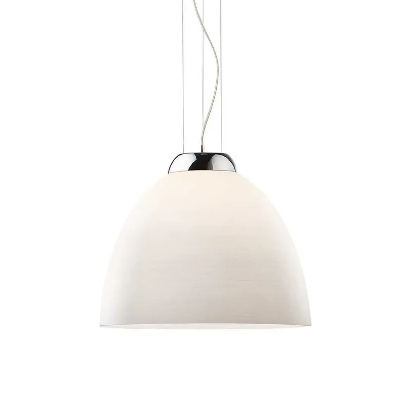 Lampă suspendată Ideallux Tolomeo SP1 Bianco albă 40 cm E27 001814
Ofertă Limitată Reduceri