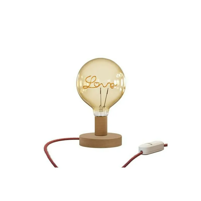 Noutate Creative-Cables Lampă de masă din lemn CAPL20476v28701