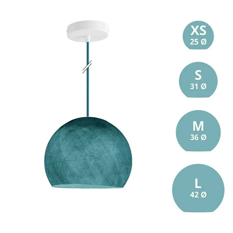 Preț redus Albastru marin Creative-Cables Lampă suspendată CAPL20492v2871