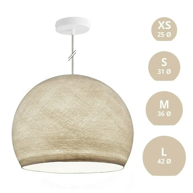 Cel mai vândut Bej Creative-Cables Creative-Cables Lampă suspendată CAPL20492v285