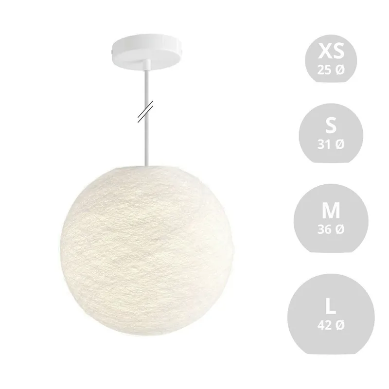 Alb Creative-Cables Creative-Cables Lampă suspendată CAPL20493v28907 Reducere