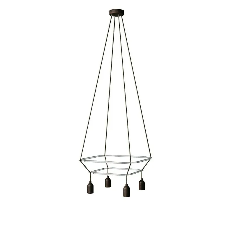 Noutate Lampă cu pandantiv maro Creative-Cables CAPL20504v29185
