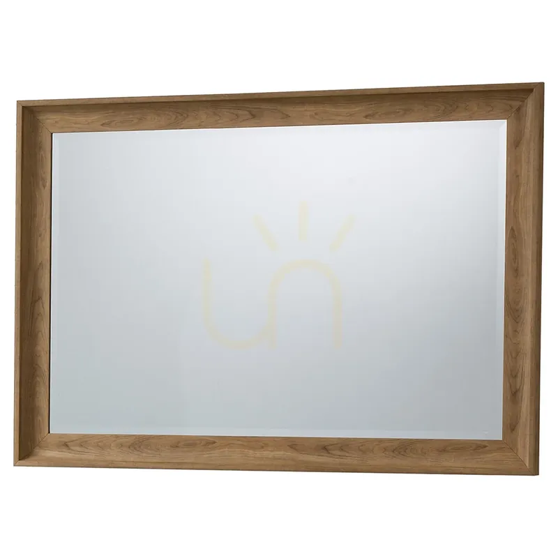 Ieftin Oglindă dreptunghiulară Gallery Direct Fraser, ramă efect stejar, 73,5x104 cm