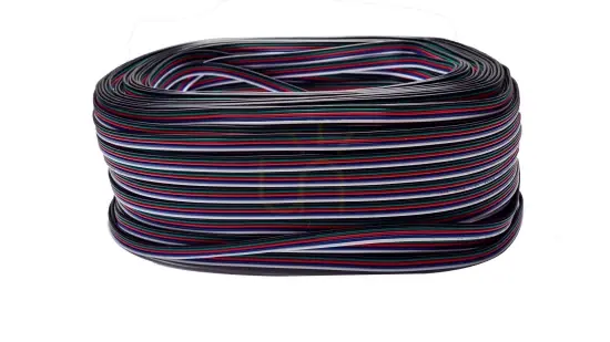 Cumpărături sigure Cablu pentru benzi RGBW 5x0.35mm2