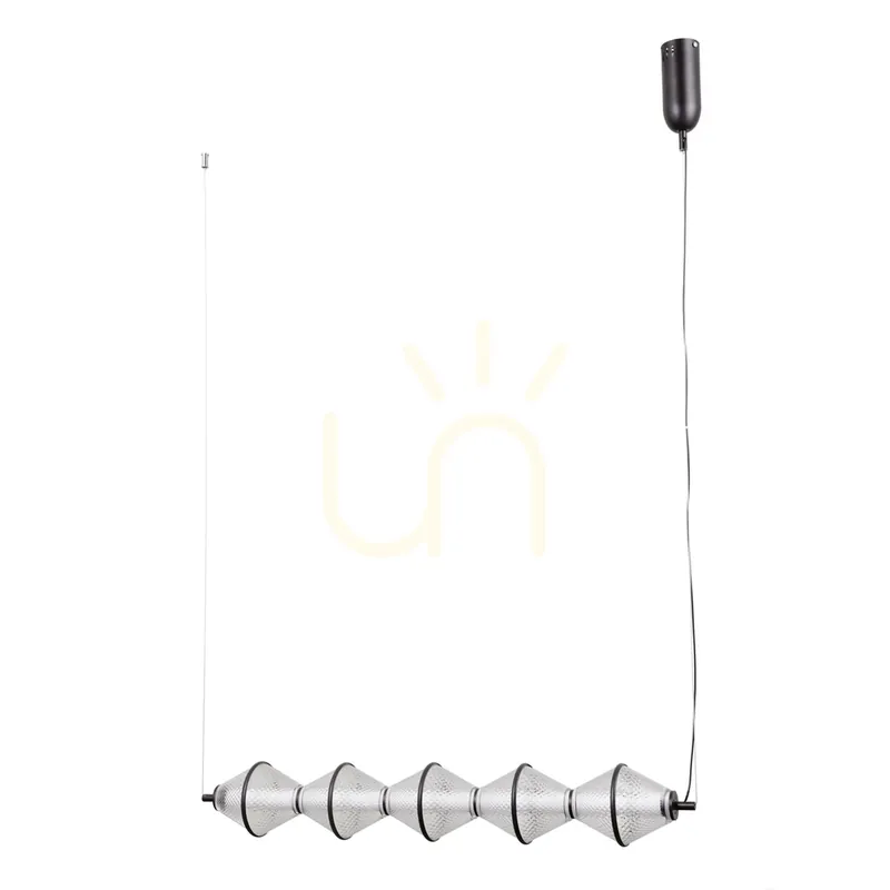 Promoție Modern Fuente LED 5-Point Lampă suspendată.