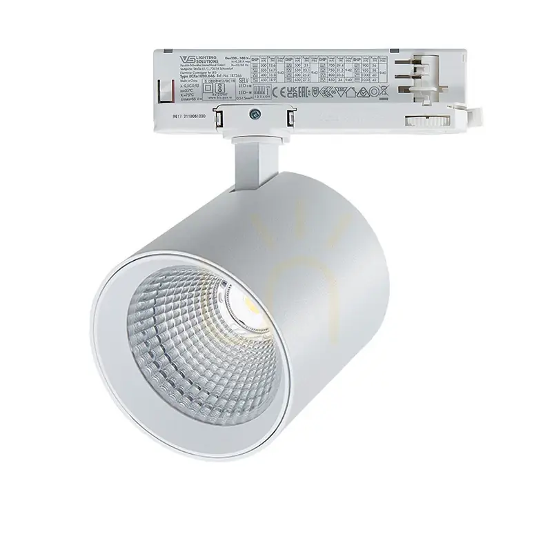 3 faze Spot LED lumina 42W 4000k alb ZAMBELIS Preț promoțional