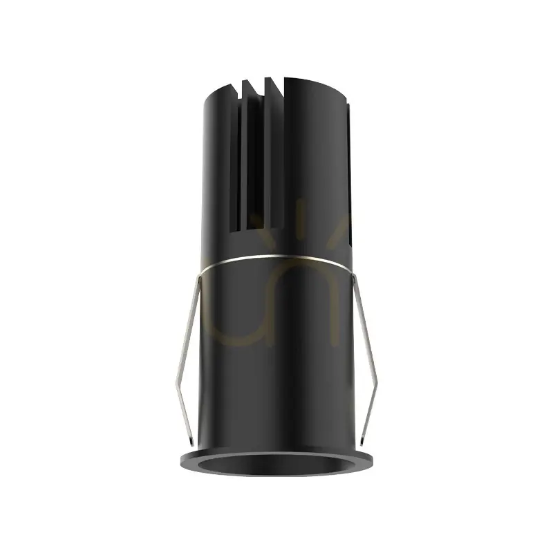Chilipir Spot încastrat cu LED 9W 3000k negru ZAMBELIS