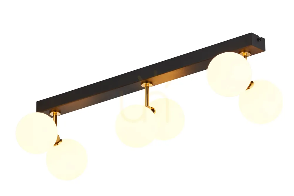 Popular Lampă de plafon LUNA Gold 6xG9/14W