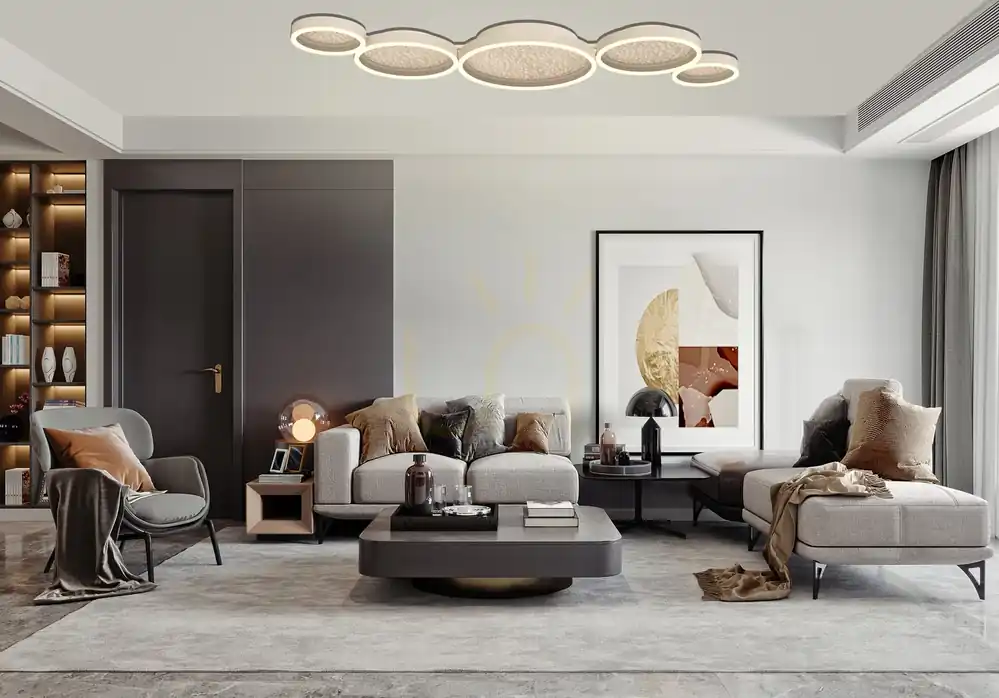 Plafonieră cinci BORMES Sand 9069-513 Aviano Ofertă de sezon