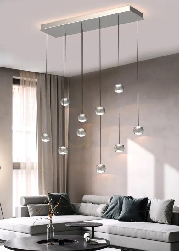Lichidare de stoc QUIBERON pandantiv zece lampă 7039-1003 Aviano