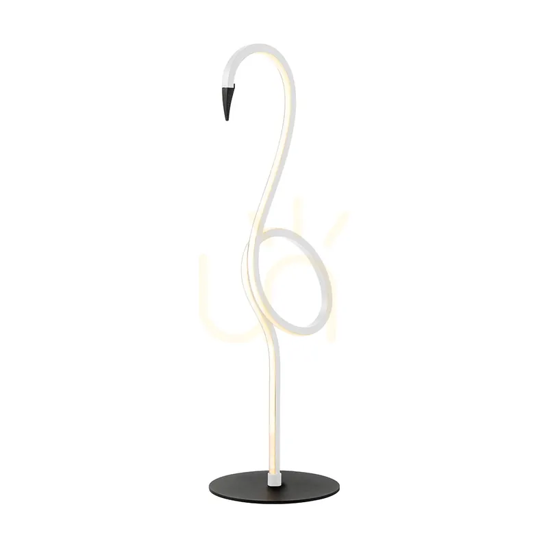 Cel mai bun preț Lampă de masă Flamingo LED - Alb Elstead