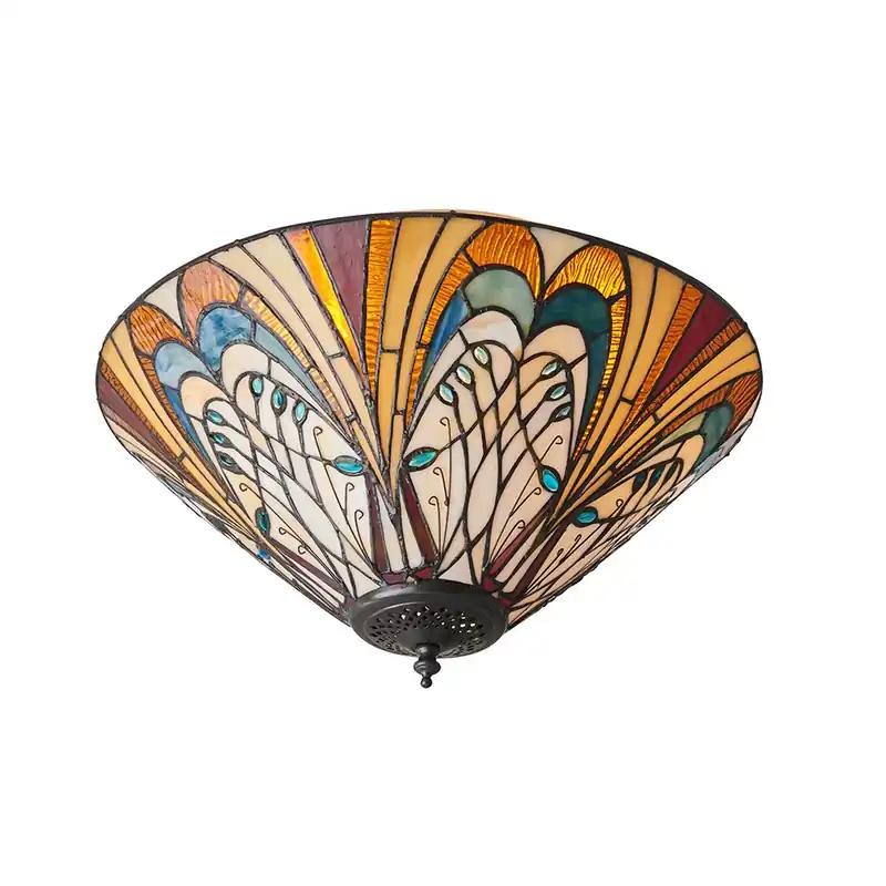 Hector Tiffany Plafond Multicolor 70241 Interioare Livrare expres