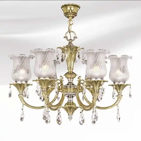 Lustra LUX cu cristale Asfour diametru 68cm Michelle 1606/6 Bejorama Vezi acum