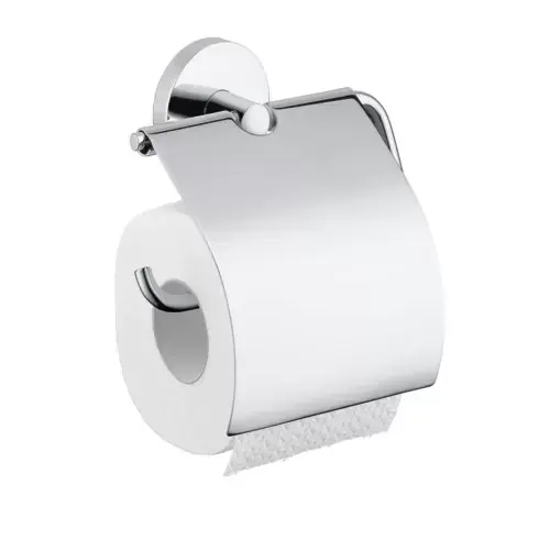 Suport hartie igienica cu aparatoare HANSGROHE seria LOGIS 40523000 Expediere rapidă