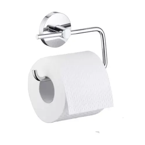 Suport hartie igienica fara aparatoare HANSGROHE seria LOGIS 40526000 Calitate înaltă