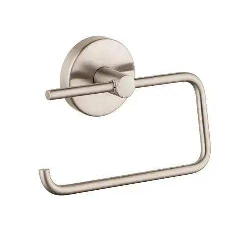 Cel mai bun preț Suport hartie igienica fara aparatoare satinat HANSGROHE seria LOGIS 40526820