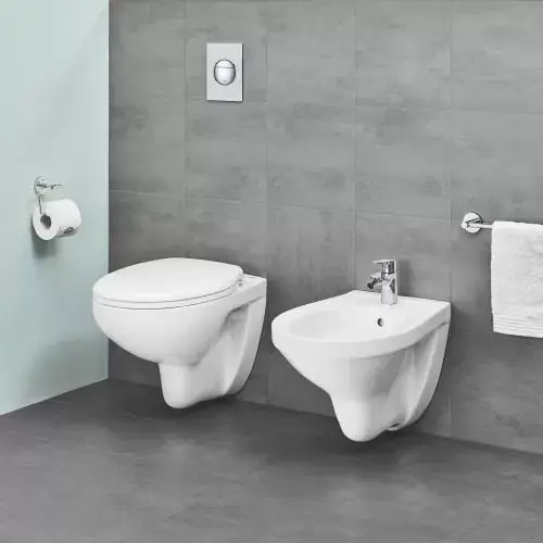 Ofertă specială Vas wc suspendat Rimless Grohe seria Bau Ceramic 39427000