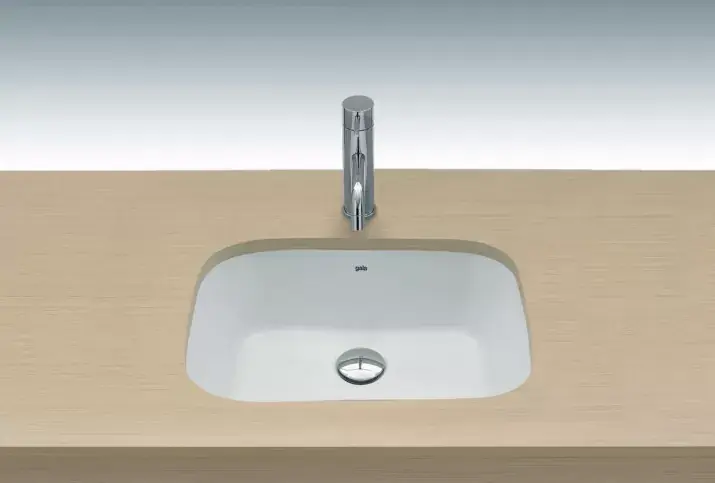 Expediere rapidă Lavoar dreptunghiular cu montaj sub blat GALA seria FLEX 2602001