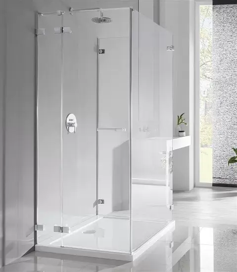 Ofertă exclusivă Cabina de dus rectangulara, cu usa pivotanta, crom lucios, Radaway Euphoria KDJ P