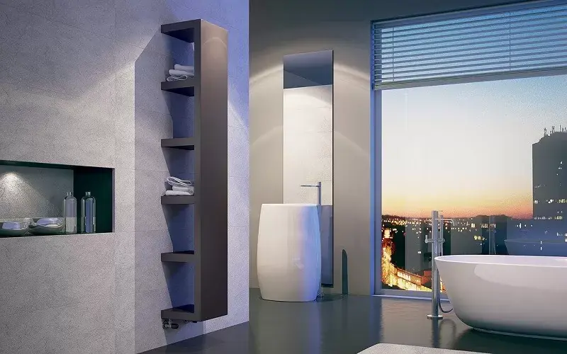 Radiator design Irsap seria Quadraqua Brun Tabaco Nu rata