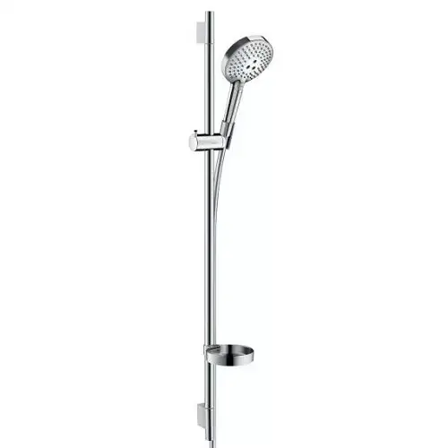 Livrare expres Set de dus cu para, bara si furtun HANSGROHE seria RAINDANCE SELECT S 120 3 JET 27667000