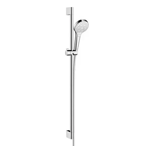Preferatul clienților Set de dus cu para, bara si furtun HANSGROHE seria CROMA SELECT S ALB 26570400