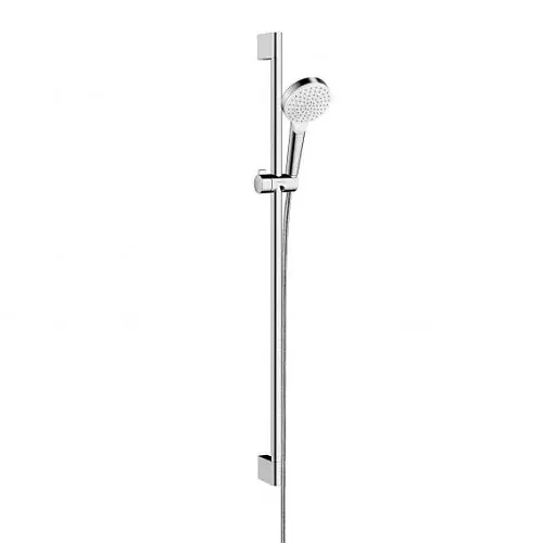 Ieftin Set de dus cu para, bara si furtun HANSGROHE seria CROMETTA ALB 26537400