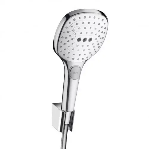 Set de dus cu para, suport si furtun HANSGROHE seria RAINDANCE SELECT E 120 3JET 26720400 Ofertă exclusivă