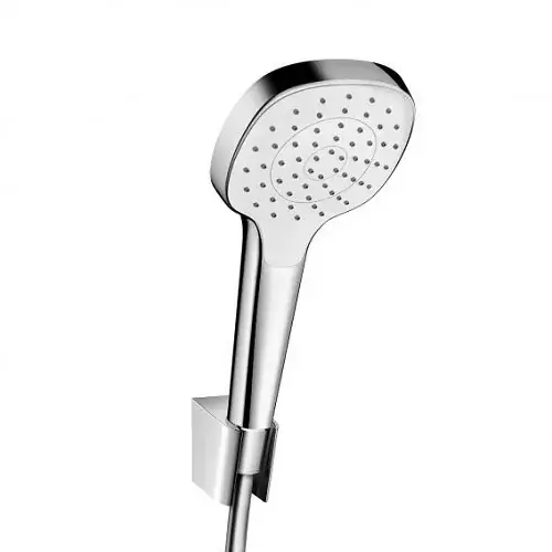 Set de dus cu para, suport si furtun HANSGROHE seria CROMA SELECT E 1JET 26412400 Retur ușor