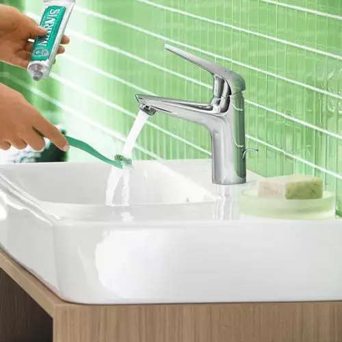 Baterie lavoar CoolStart cu ventil push-open HANSGROHE seria NOVUS 100 71032000 Ieftin
