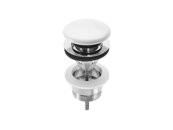 Vezi acum Ventil de lavoar sau bideu, cu click-clack fara preaplin, capac ceramic, Roca 505401100
