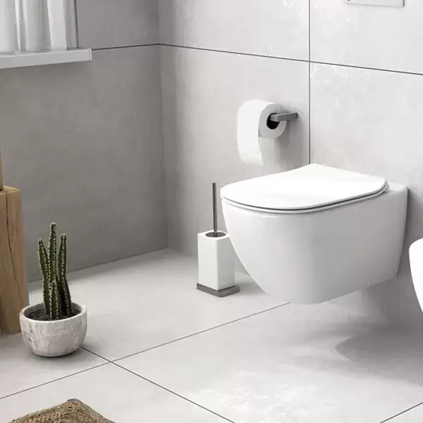 Doar azi Vas wc suspendat Rimless, cu functie de bideu si fixare ascunsa, alb, Ideal Standard Tesi T558801