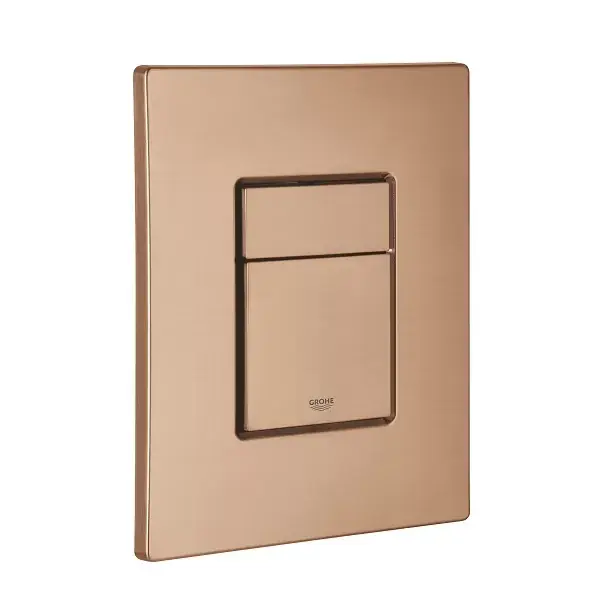Ofertă Clapeta dubla actionare, pentru rezervor incastrat, cupru mat (brushed warm sunset), Grohe Skate Cosmopolitan 38732DL0