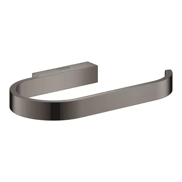 Suport hartie igienica, fara aparatoare, antracit lucios (hard graphite), Grohe Selection 41068A00 Cumpărături sigure