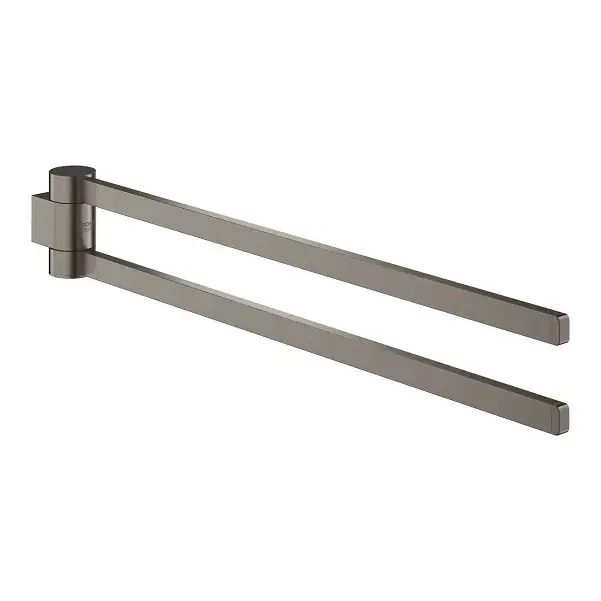 Bara portprosop dubla 44 cm, fixare ascunsa, antracit mat (brushed hard graphite), Grohe Selection 41063AL0 Vezi acum