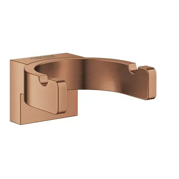 Cuier dublu baie, fixare ascunsa, cupru mat (brushed warm sunset), Grohe Selection 41049DL0 Livrare rapidă