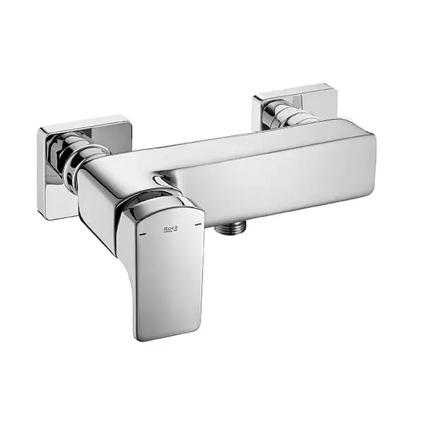 Baterie de dus monocomanda, fara set de dus, crom lucios, Roca L90 5A2D01C00 Ofertă limitată