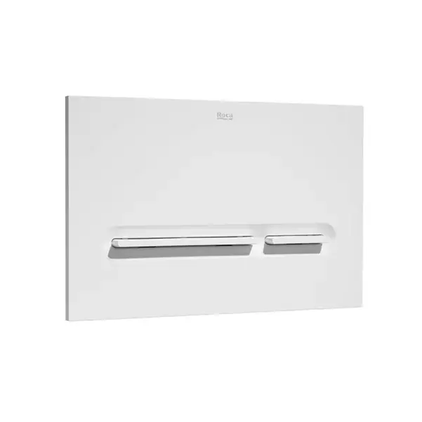 Calitate înaltă Clapeta cu dubla actionare, pentru rezervor incastrat, alba, Roca PL5 Dual 890099000
