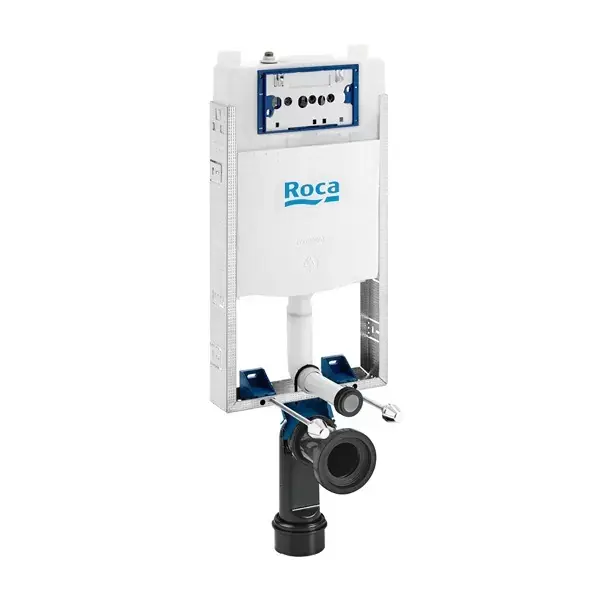 Rama incastrata pentru vas wc, cu dubla comanda, Roca Basic One WC Compact 890070120 Doar azi
