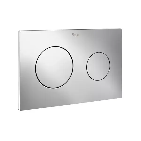 Livrare rapidă Clapeta cu dubla actionare, pentru rezervor incastrat, crom lucios, Roca PL10.A Dual 890189001