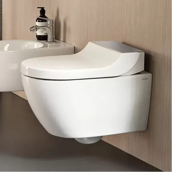 Capac vas wc soft close, cu functie de bideu, Geberit AquaClean Tuma Comfort otel inoxidabil 146.274.FW.1 Vezi acum